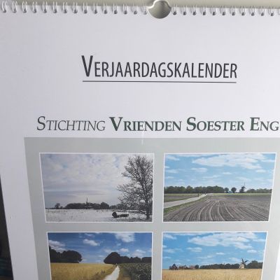 Verjaardagskalender Soester Eng toont seizoenen