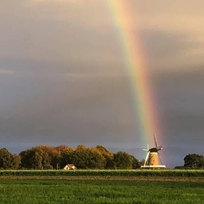 Commentaar overbodig: de regenboog