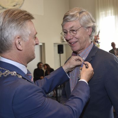 Ridderorde voor voorzitter Kees Waagmeester