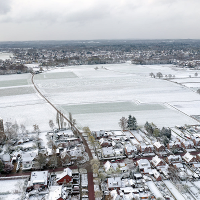 Sneeuw in de lente; geen 1 april-grap