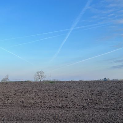 Vroeg in de ochtend een rondje over de Eng