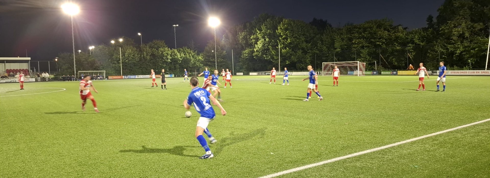 Prima oefenwedstrijd Soest 1 bij FC De Bilt
