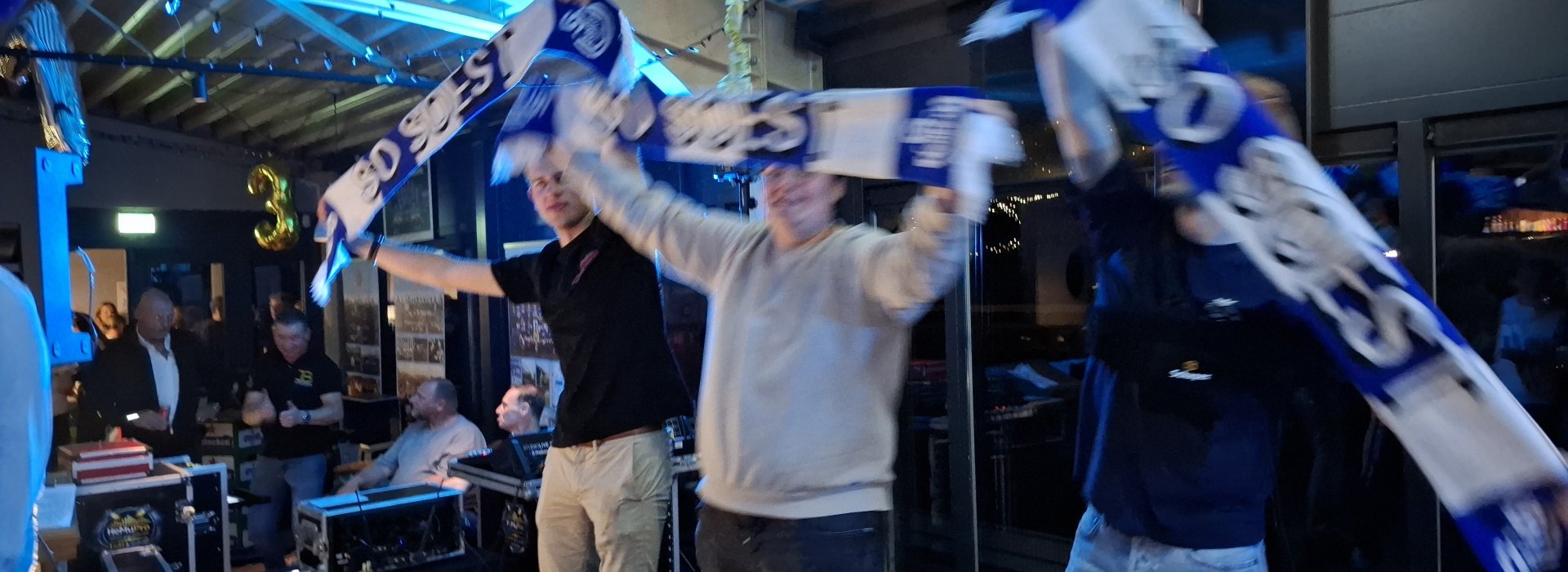 Gezellige receptie en feestavond