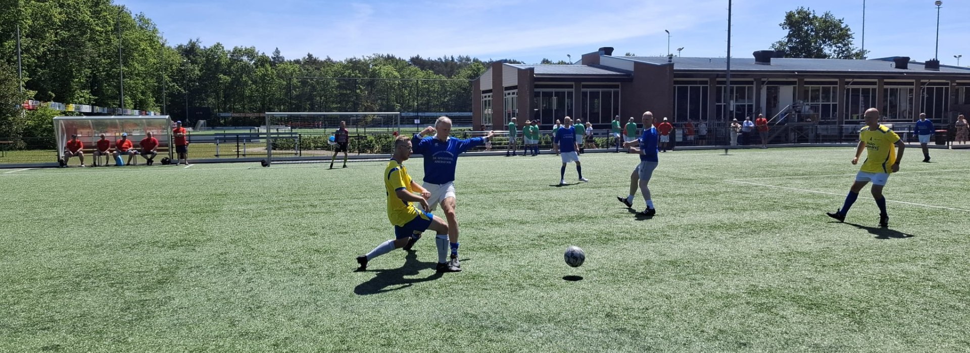 Geslaagde reunie met toernooi