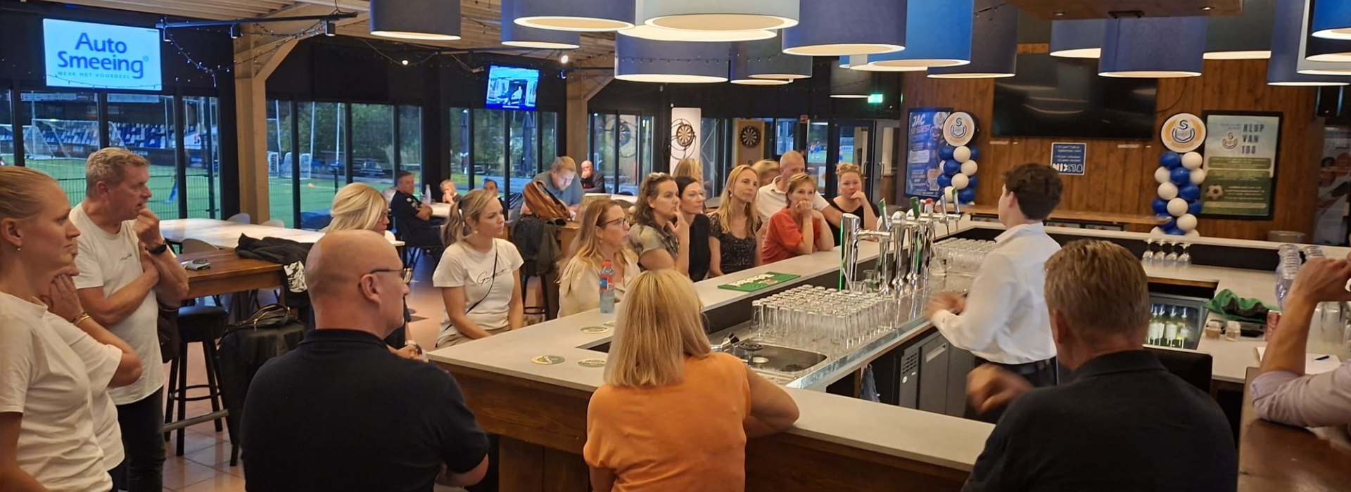 Geslaagde tapcursus
