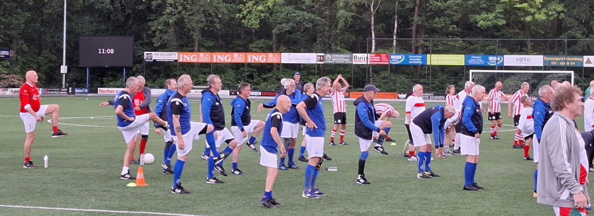 Walking Football Toernooi zeer geslaagd
